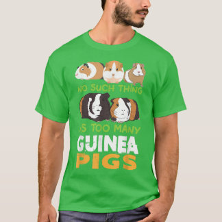 Design Animal Classic No Such Thing As Too Many Gu T-Shirt
