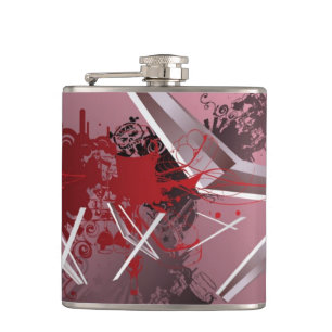 Design Backgrounds Hip Flask