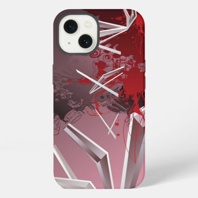Design Backgrounds iPhone Case (Back)