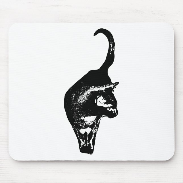 Design Cat Pad Mouse Pad (Front)