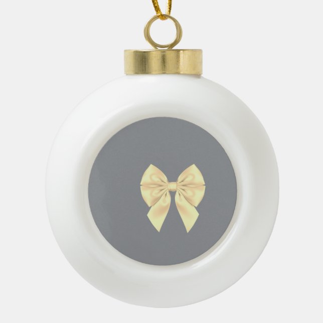 Design  ceramic ball christmas ornament (Front)