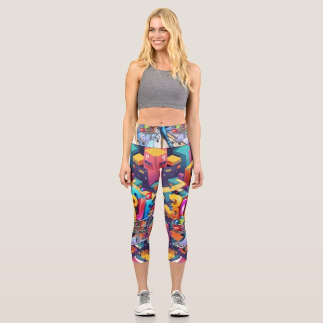 Design Concept Capri Leggings (Front)