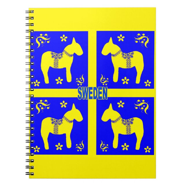 design elements of symsweden spiral notebook (Front)