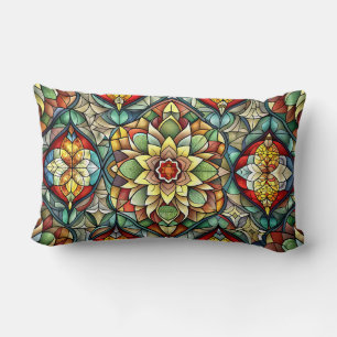 Design Featuring Symmetrical Patterns And A Variet Lumbar Cushion