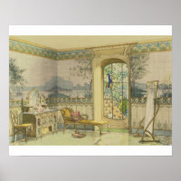 Design for a Bathroom, from 'Interieurs Modernes',