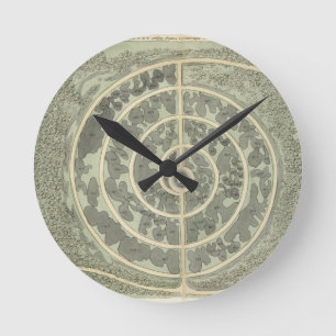 Design for a Botanic garden, from 'Hints on the Fo Round Clock
