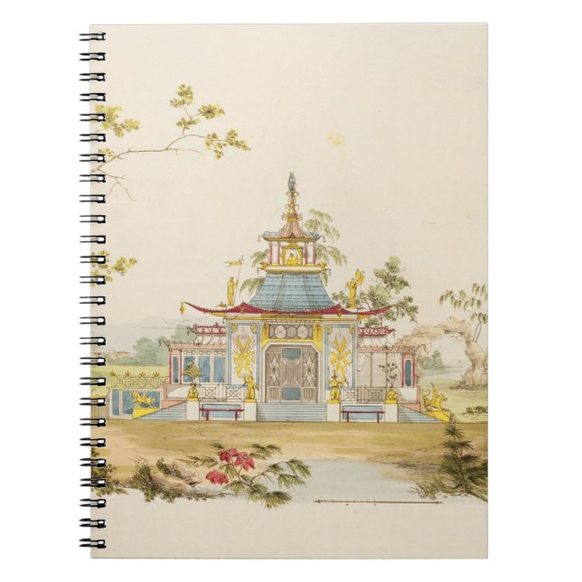 Design for a Chinese Temple, c.1810 (pen & ink and Notebook (Front)