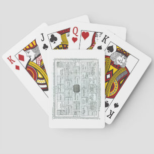 Design for a Completed Kitchen Garden, from 'New P Playing Cards