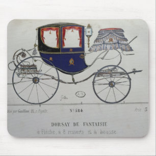 Design for a 'Coupe Dorsay de Fantaisie' Mouse Pad