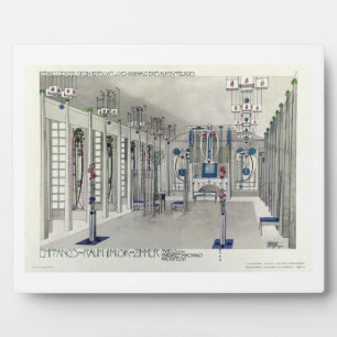 Design for a Music Room with panels by Margaret Ma Plaque