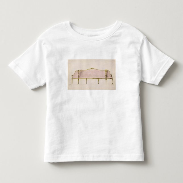 Design for a Settee Toddler T-Shirt (Front)