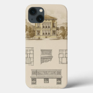 Design for an Estate with Interior Plans iPhone 13 Case
