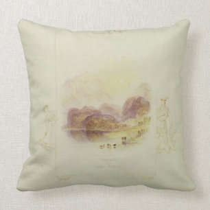 Design for an illustration for Walter Scott's 'Lad Cushion