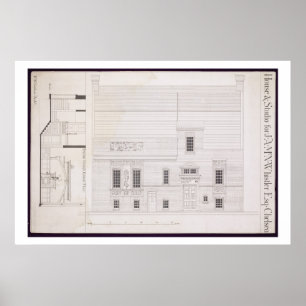 Design for House & Studio for J.A.M. Whistler Esq, Poster