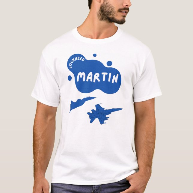 Design for lockheed martin lovers  T-Shirt (Front)