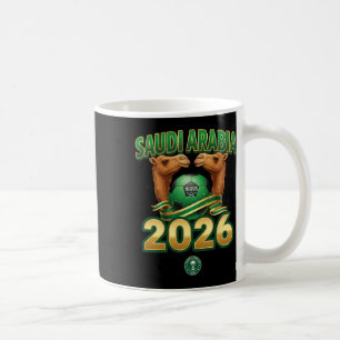 Design For Soccer 2026 Saudi Arabia Team Coffee Mug