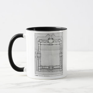 Design for the eastern buildings of the Louvre Mug