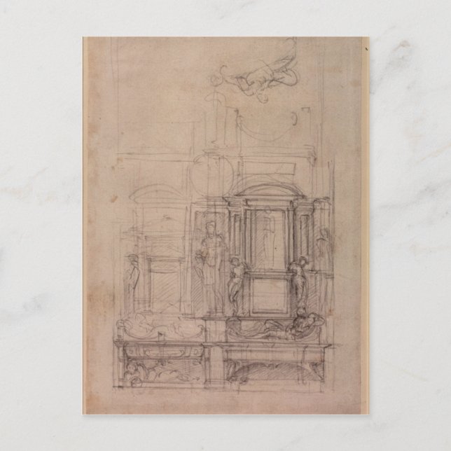Design for the Medici Chapel Postcard (Front)