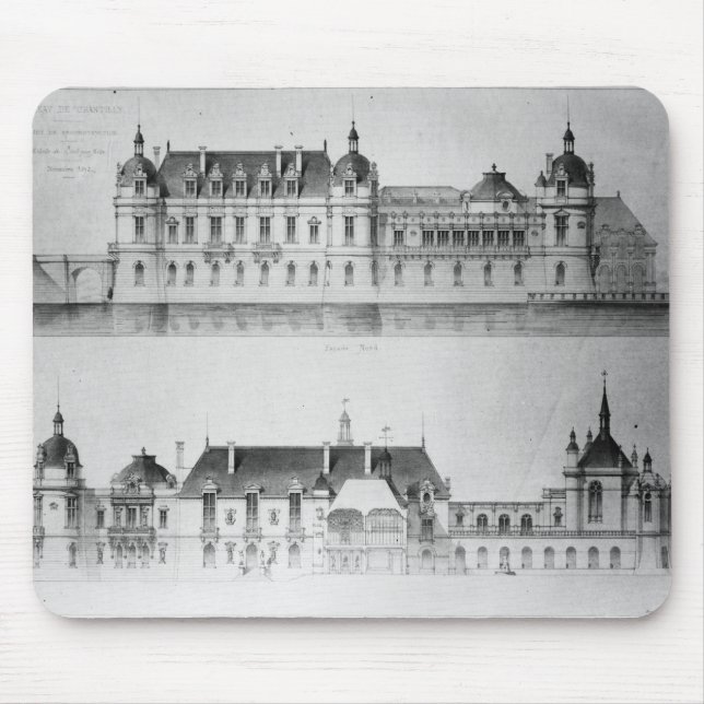 Design for the reconstruction of the north facade mouse pad (Front)