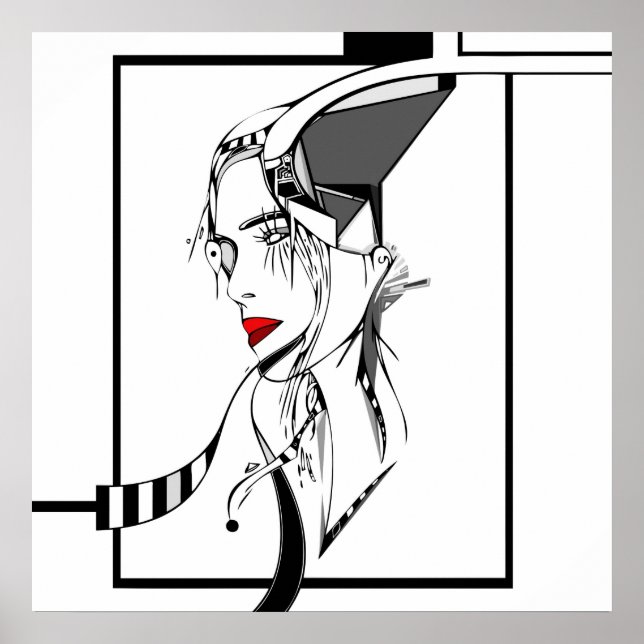 design for zazzle canvas poster (Front)