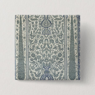 Design from Mosque of Ibrahym Agha, from 'Arab Art 15 Cm Square Badge