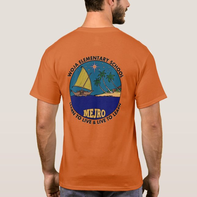 Design from the Marshall Islands T-Shirt (Back)