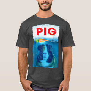 Design Guinea Pigs Vintag Movies Love Animal Arts  T-Shirt