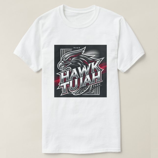 Design Hawk Tuah Merch T-Shirt (Design Front)