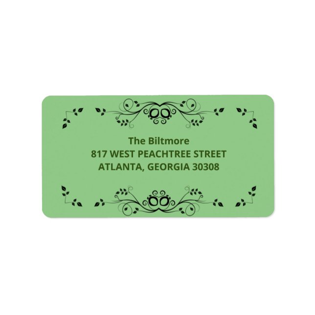 design label (Front)