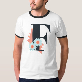 Design: letter "F," design number 1. T-Shirt