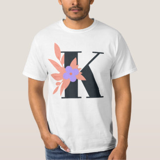 Design: letter "K", design number 1. T-Shirt