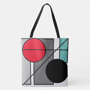 Design “Lines and rounds " Tote Bag