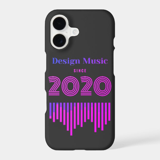 Design Music fashion design iPhone 14 Pro Case (Back)