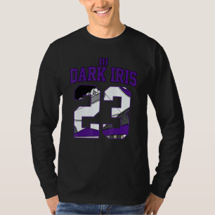 Design Number 23 Dripping Shoes Purple Dark Iris 3 T-Shirt