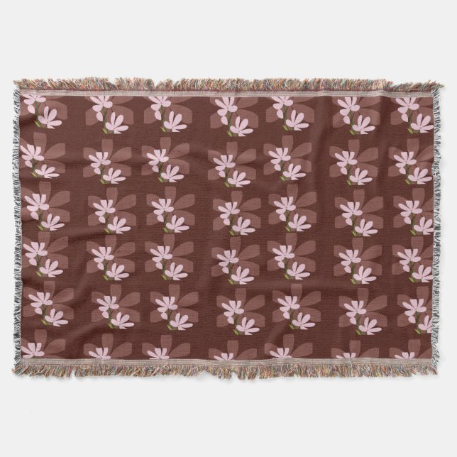 Design Patterns for Bags: Trendy & Creative Styles Throw Blanket (Front)