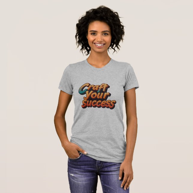 "Design. Print. Wear. Repeat." T-Shirt (Front Full)