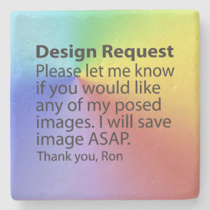 Design Request Marble Stone Coaster