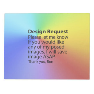Design Request Notepad