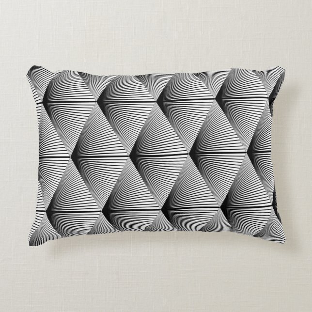 Design seamless diamond geometric pattern. Abstrac Decorative Cushion (Front)