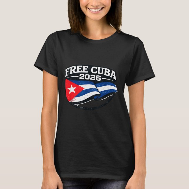 Design Shirt Cuba Cuba Libre Donroe Doctrine (Front)
