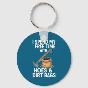 Design Spend Time Dirt Bags Key Ring