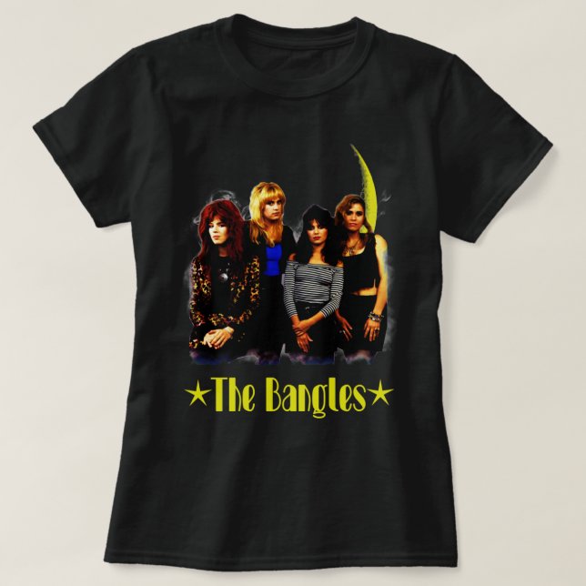 Design The  80s Pop  Music Band The Great Manic  R T-Shirt (Design Front)