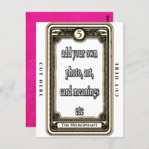 Design The Hierophant Tarot Card