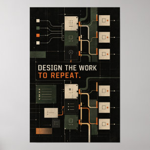 Design the Work to Repeat Modern Systems and Proce Poster