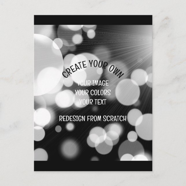 Design This Fully Customisable Postcard (Front)