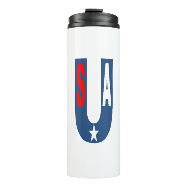DESIGN USA insulated bottle (Front)