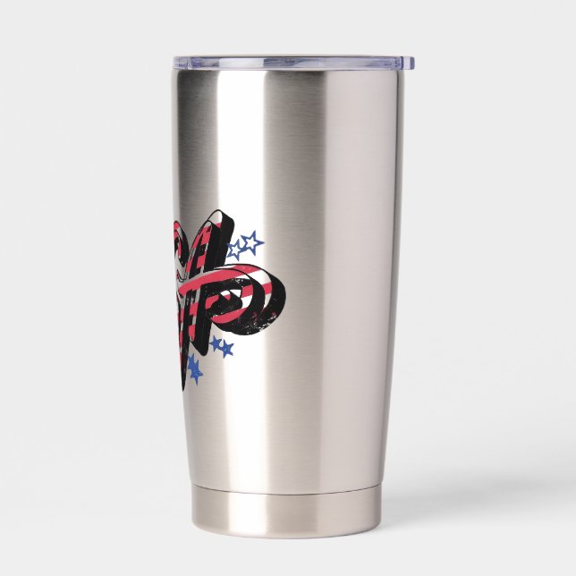 design usa insulated tumbler (Left)