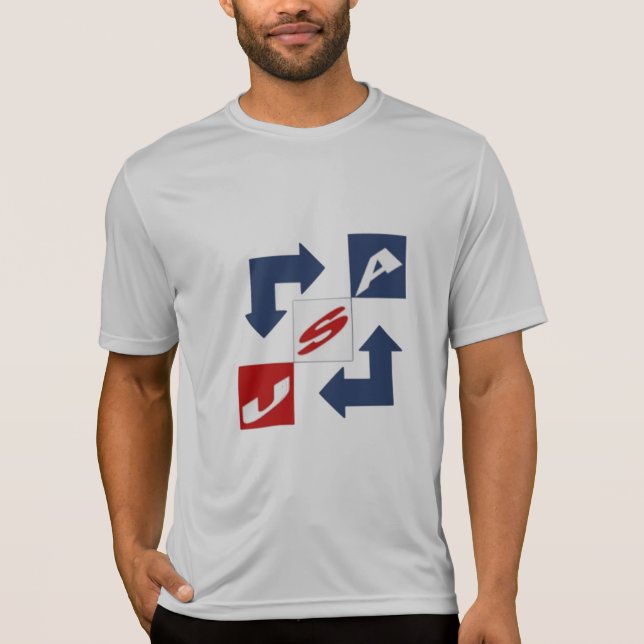 DESIGN USA Silver T-shirt (Front)