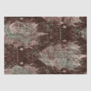 Design Using Vintage Map of Boston from 1897 Tissue Paper