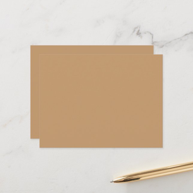Design with a Brown Background and White Border Postcard (Front/Back In Situ)